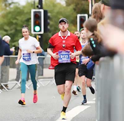 Never running in marathon
